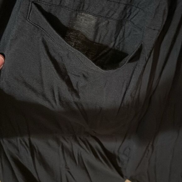 UGG black soft stretch long oversized flyaway cardigan Sz S/XS - Picture 7 of 8